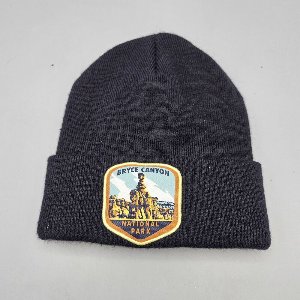 Bryce Canyon National Park Patch Knit Beanie Winter Hat Cap